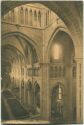 Postkarte - Lausanne - La Cathedrale Grande Nef