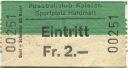 Fussballclub Kaisten - Sportplatz Hardmatt - Eintrittskarte