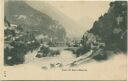 Postkarte - Pont de Saint-Maurice ca. 1900