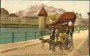 Ansichtskarte - Luzern - Kapellbrücke und Pilatus