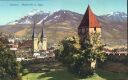 Ansichtskarte - Luzern - Ringmauer - Hofkirche und Rigi