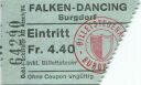 Falken-Dancing - Burgdorf - Eintrittskarte