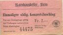 Kornhauskeller Bern - Einmaliger obligatirischer Konzert-Zuschlag