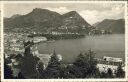 Lugano - Panorama - Monte Bre - Foto-AK