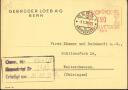 Postkarte - Bern - Gebrüder Loeb AG
