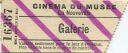 La Neuveville - Cinema du Musee - Eintrittskarte