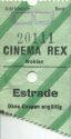 Wohlen - Cinema Rex - Kinokarte