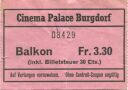 Cinema Palace Burgdorf - Kinokarte