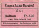 Cinema Palace Burgdorf - Kinokarte