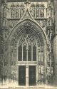 Carte postale - Lausanne - Le Portail de la Cathedrale