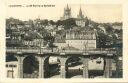 Lausanne - Le Grand Pont et la Cathedrale