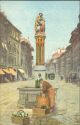 Simonbrunnen in der Marktgasse - Offizielle Postkarte