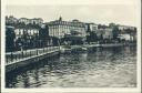 Postkarte - Lugano - Quai
