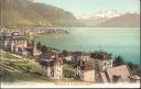 Montreux et le Dent du Midi - Postkarte