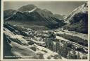 Pontresina mit Palü und Roseggruppe - Foto-AK Grossformat