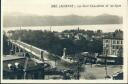 Lausanne - Le Pont Chauderon et les Alpes - Foto-AK 