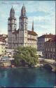 Ansichtskarte - Zürich - Grossmünster