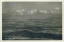 Les Alpes vue de Neuchatel - Foto-AK 30er Jahre