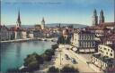 Postkarte - Zürich - Fraumünster - St. Peter - Grossmünster