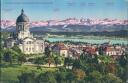 Postkarte - Zürich - Neumünster mit Kreuzkirche