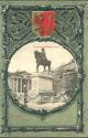 Postkarte - Geneve - Monument General Dufour