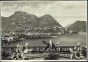 Lugano - Monte Bre - Foto-AK Grossformat 30er Jahre