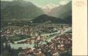 Postkarte - Interlaken Unterseen und die Jungfrau ca. 1905