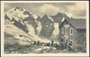 Diavolezzahütte und Piz Bernina - Foto-AK 20er Jahre