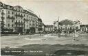 Basel - Bahnhofplatz - Foto-AK - Hotel Schweizerhof