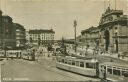 Zürich - Bahnhofplatz - Strassenbahn - Tram - Foto-AK