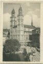 Postkarte - Zürich - Grossmünster