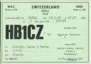 QSL - Funkkarte - HB1CZ