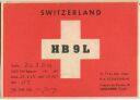 QSL - Funkkarte - HB9L - Switzerland - Lausanne