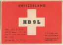 QSL - Funkkarte - HB9L - Switzerland - Lausanne