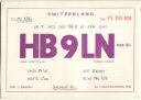 QSL - Funkkarte - HB9LN