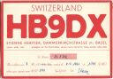 QSL - Funkkarte - HB9DX