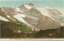 Postkarte - Jungfraubahn - Kleine Scheidegg mit Jungfrau