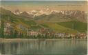 Postkarte - Montreux vue depuis de lac