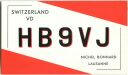 QSL - QTH - Funkkarte - HB9VJ - Switzerland VD