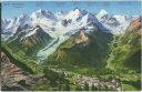 Postkarte - Pontresina - Morteratsch Gletscher