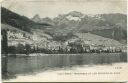 Postkarte - Montreux - Les Rochers de Naye