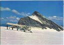 Glacier des Diablerets - Flugzeug - Ansichtskarte