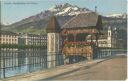 Postkarte - Luzern - Kapellbrücke