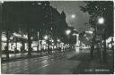 Zürich - Bahnhofsstrasse - Nacht - Foto-Ansichtskarte