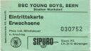 BSC Young Boys Bern - Stadion Wankdorf - Eintrittskarte