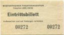 Winterthur - Winterthurer Theateragentur - Eintrittsbillett