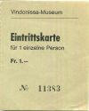 Brugg - Vindonissa-Museum -  Eintrittskarte