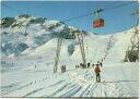 Skilift zur Parsennfurgga - Luftseilbahn Parsennhütte-Weissfluhjoch - AK