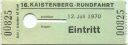 Kaisten - 16. Kaistenberg-Rundfahrt - Eintrittskarte
