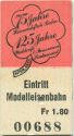 Interlaken - Heimwehfluh - Eintritt Modelleisenbahn